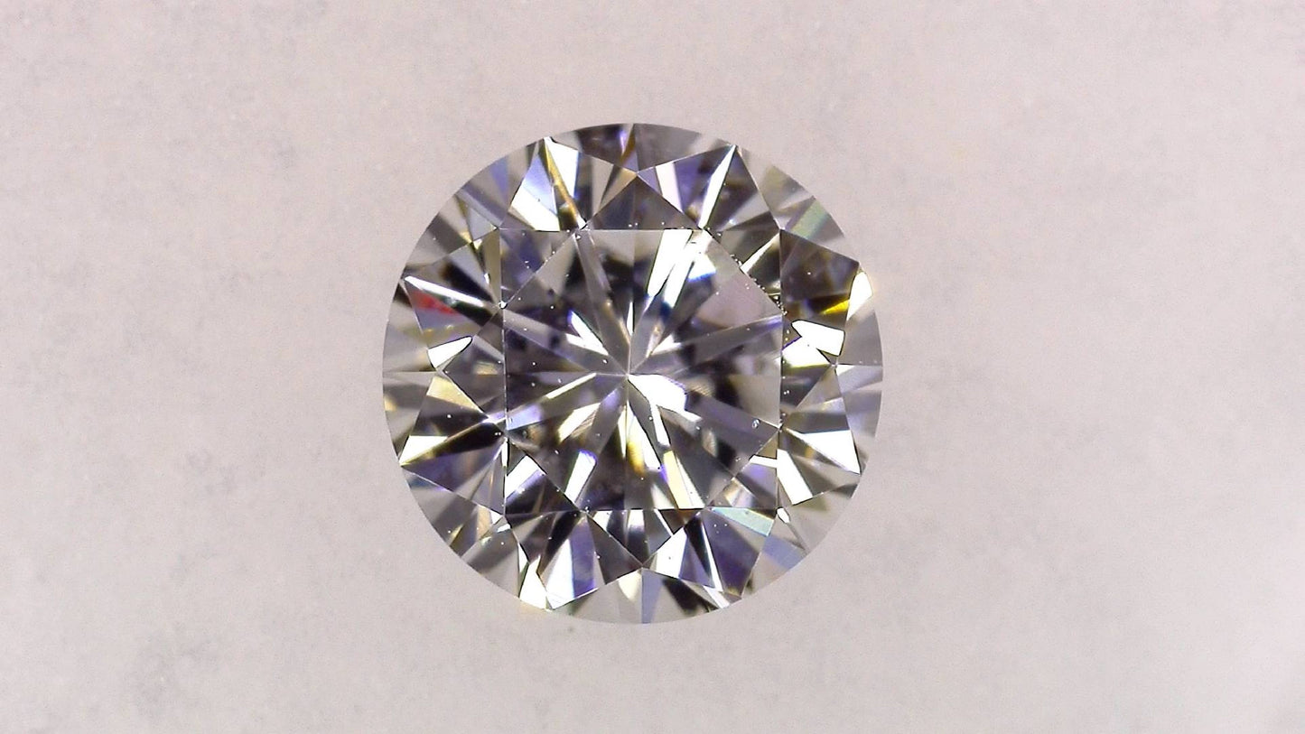0.529ct D VS-1 GOOD/GD/FR NONE NATURAL 5.08-5.15X3.25mm Diamond Loose