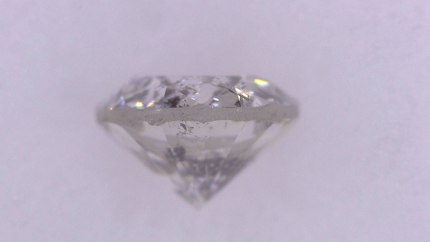 0.328ct J I-1 FAIR/GD/FR NONE NATURAL 4.16-4.27X2.78mm Diamond Loose