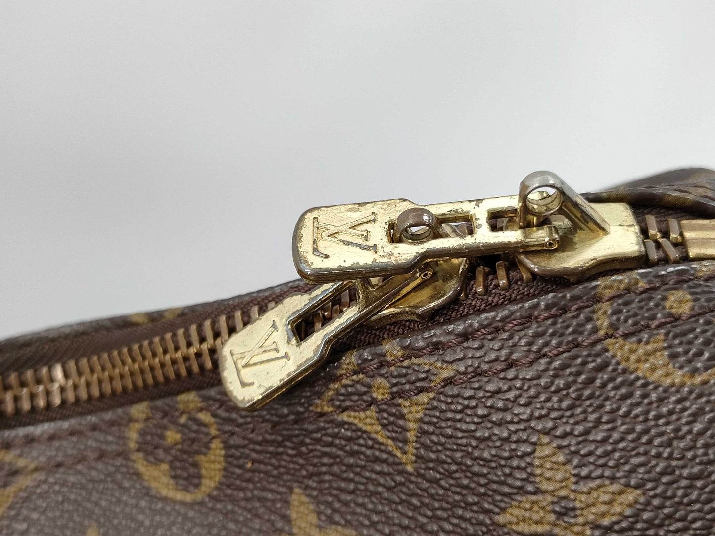 LOUIS VUITTON Monogram M41418 Keepall Bandouliere 45/884 Boston Bag