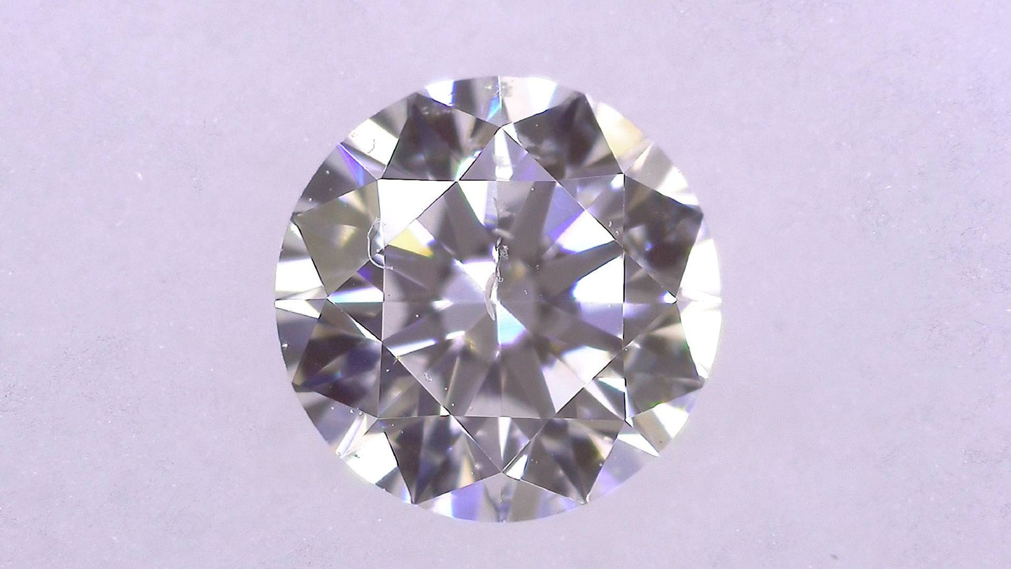 0.311ct F SI-2 VERY GOOD/VG/GD FAINT NATURAL 4.26-4.29X2.71mm Diamond Loose