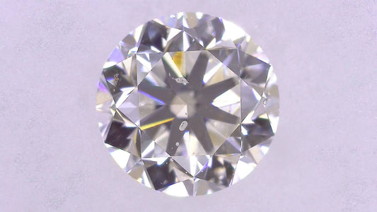 0.462ct F SI-1 GOOD/GD/GD STRONG BLUE NATURAL 4.68-4.70X3.10mm Diamond Loose