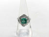 E1.15ct D0.85ct PT900 11.7g Ring