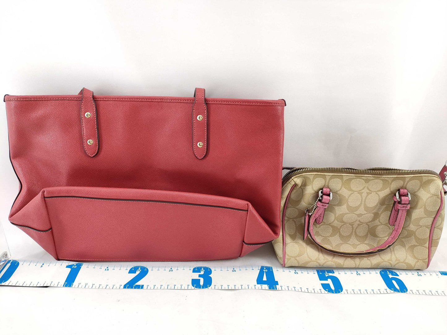 COACH Tote Bag 2-Way Bag 4-Piece Set Tote Bag
