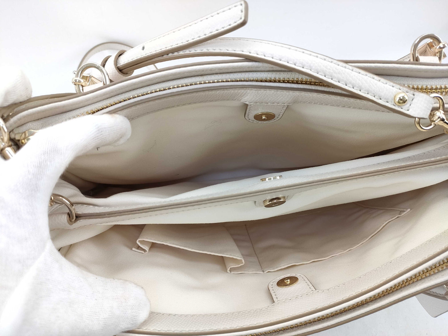 COACH Tote Bag 2-Way Bag 4-Piece Set Tote Bag