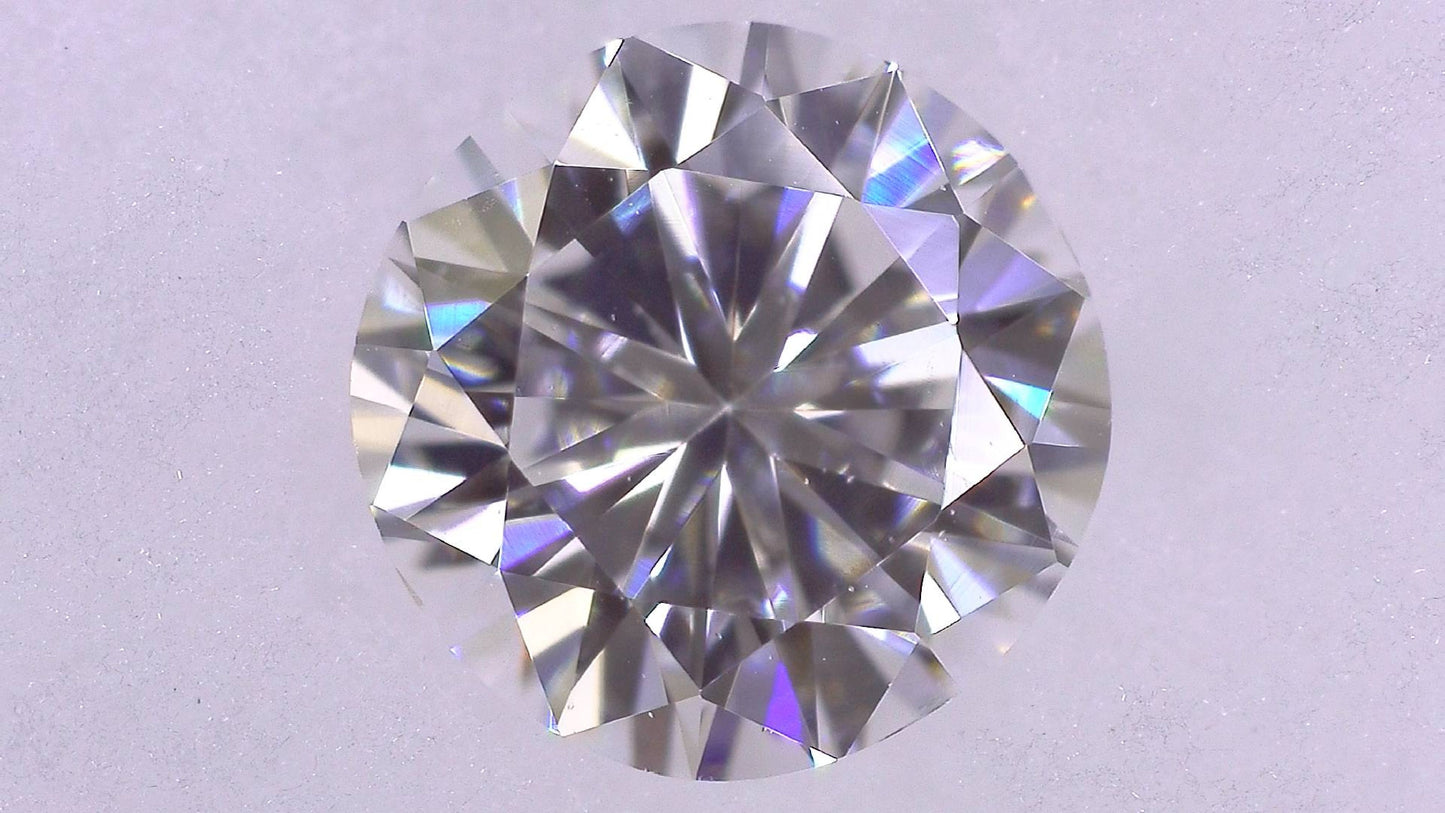 0.359ct G VS-2 GOOD/GD/FR NONE NATURAL 4.55-4.67X2.83mm Diamond Loose