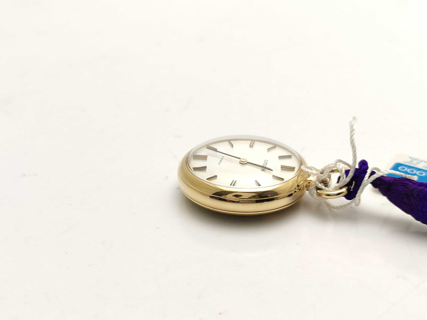 CITIZEN pocket watch with inlaid details, ladies' watch