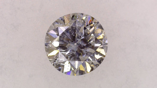 0.371ct G I-1 FAIR/VG/GD NONE NATURAL 4.50-4.59X2.90mm Diamond Loose