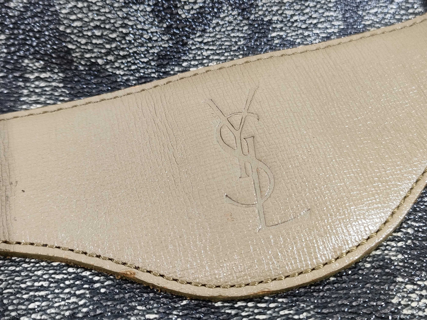 Yves Saint Laurent Boston Bag, PVC with Pouch, Vintage Boston Bag