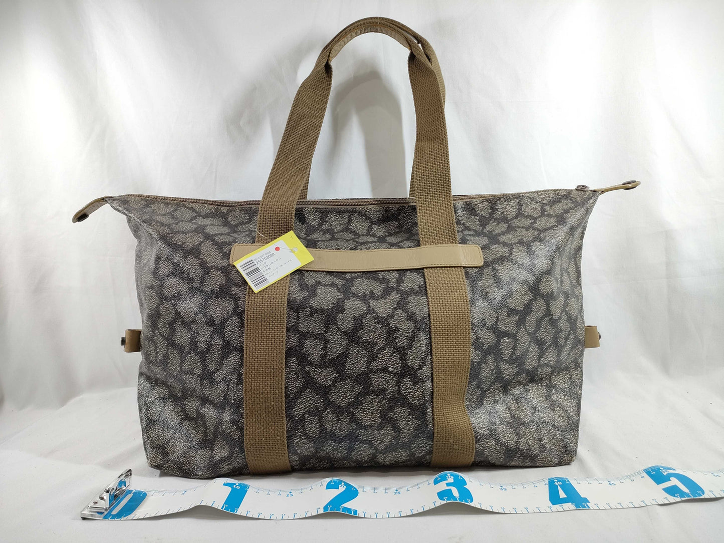 Yves Saint Laurent Boston Bag, PVC with Pouch, Vintage Boston Bag