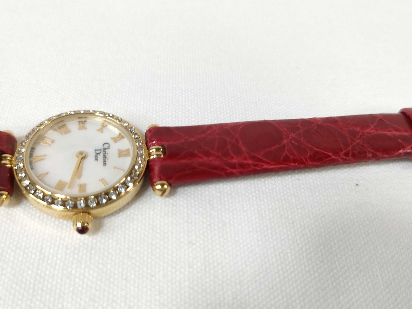 Dior 58.121.2 White Shell Women's Watch
