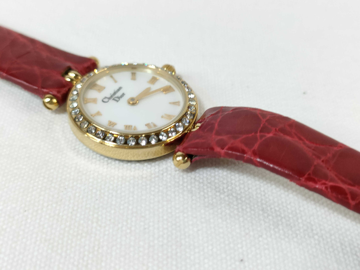 Dior 58.121.2 White Shell Women's Watch