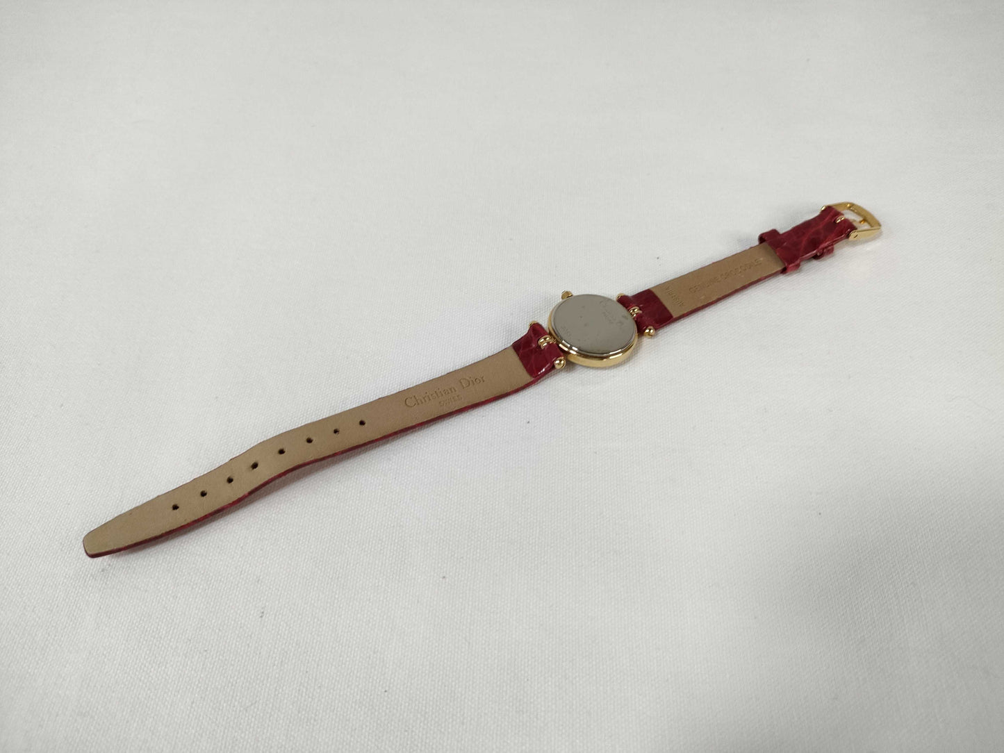 Dior 58.121.2 White Shell Women's Watch