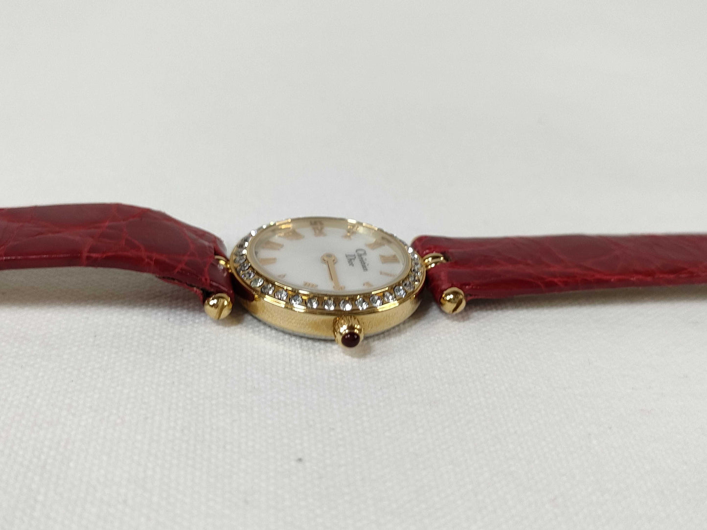 Dior 58.121.2 White Shell Women's Watch