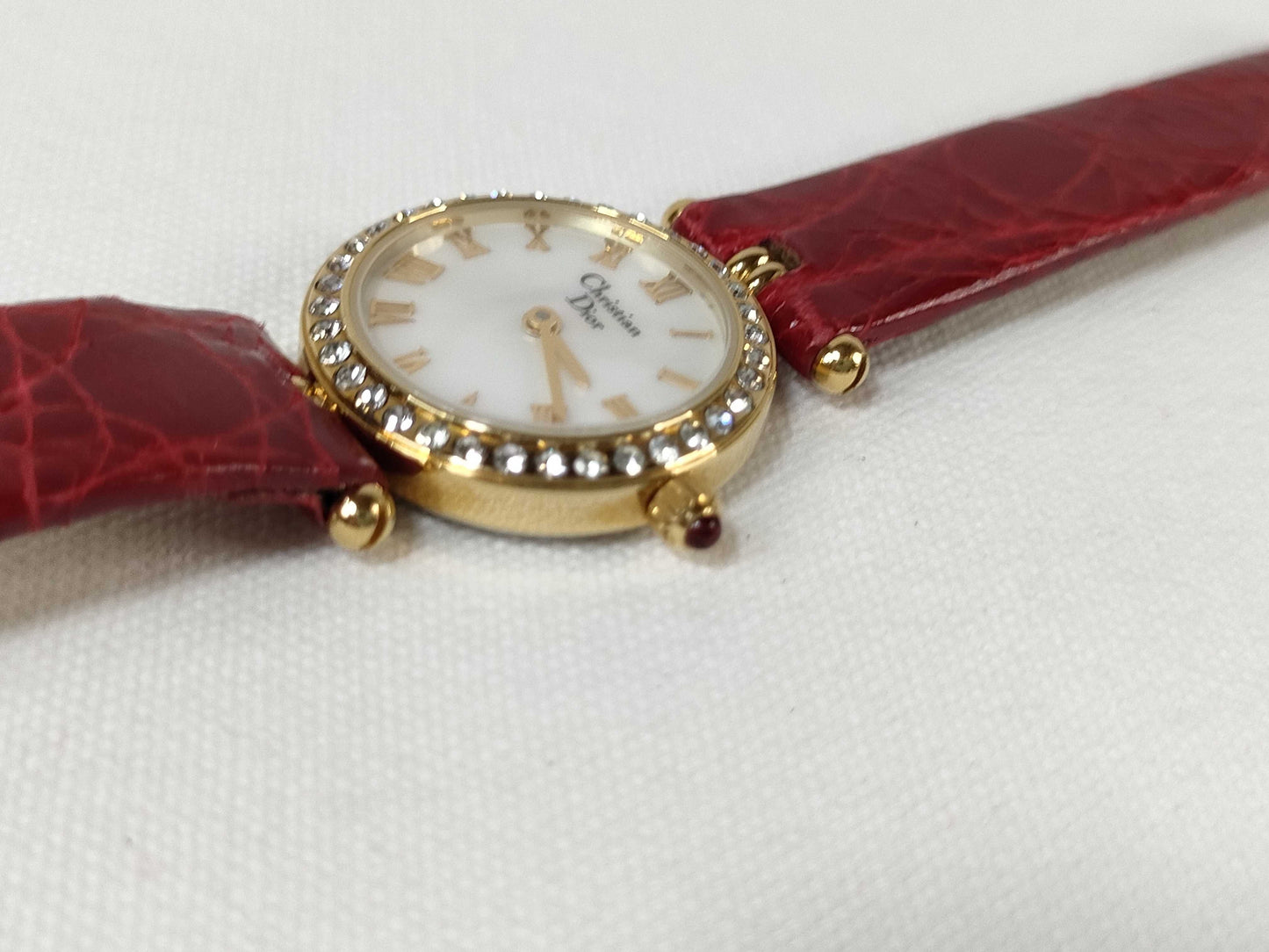 Dior 58.121.2 White Shell Women's Watch
