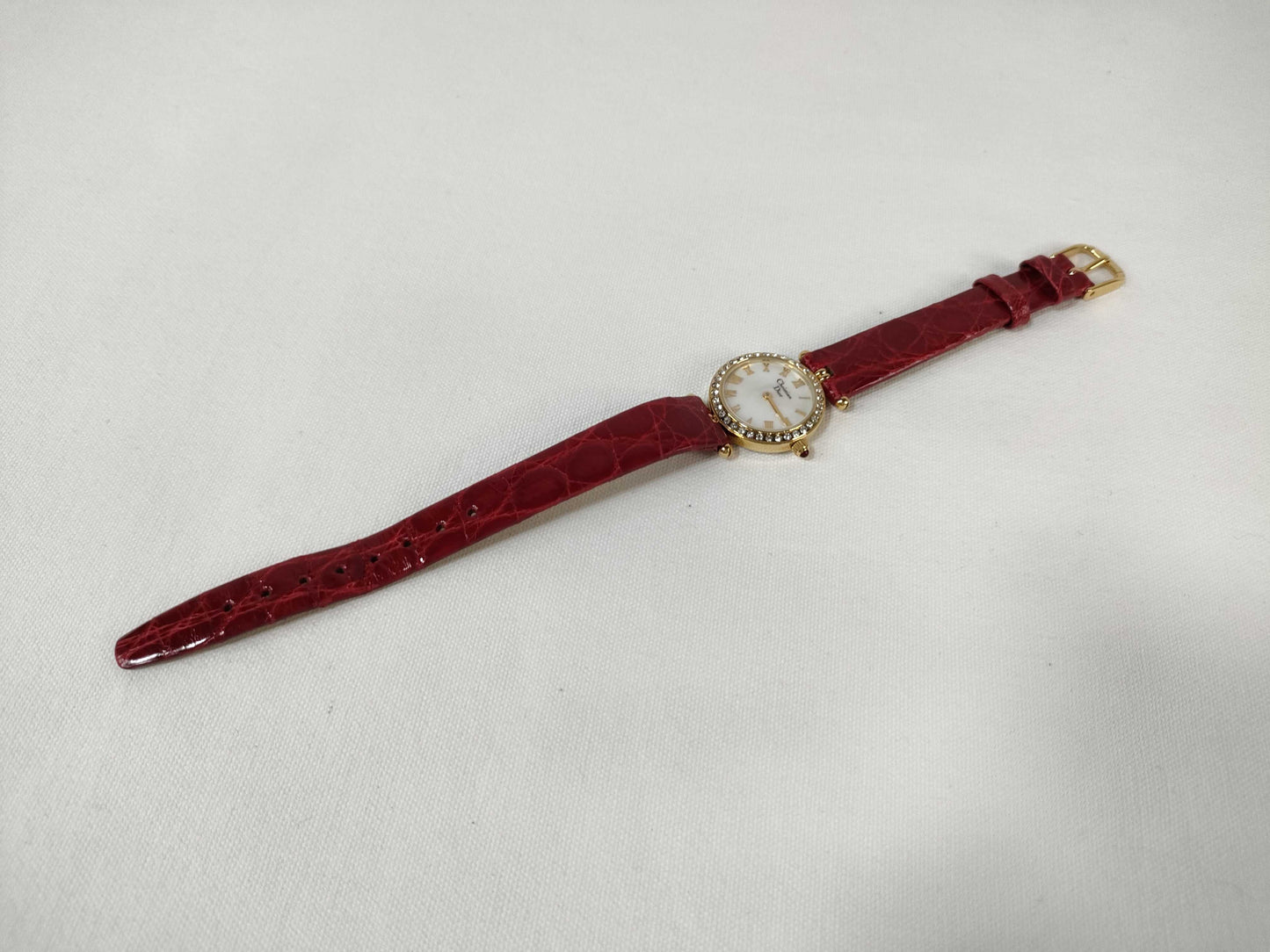 Dior 58.121.2 White Shell Women's Watch