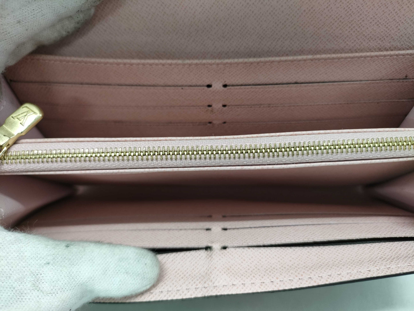 LOUIS VUITTON Monogram M62235 Monogram Rose Ballerine Wallet