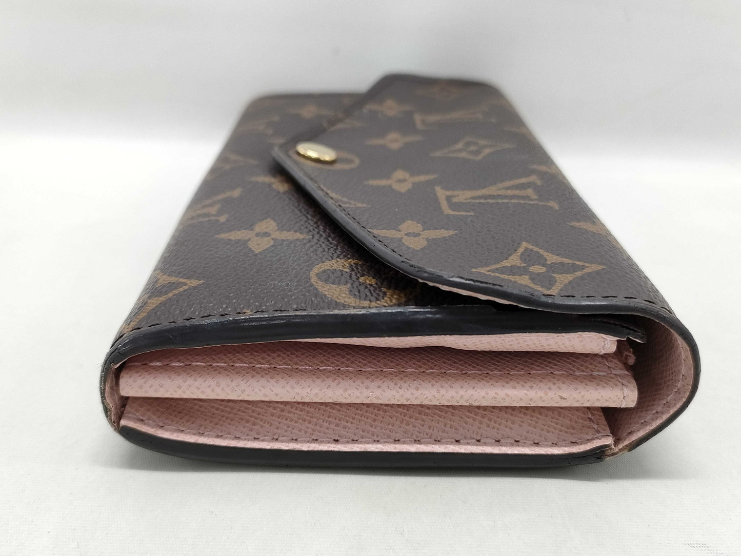 LOUIS VUITTON Monogram M62235 Monogram Rose Ballerine Wallet