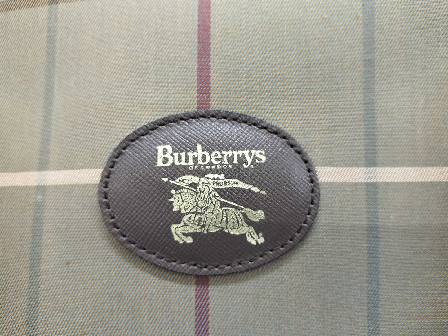BURBERRY Nova Check Boston Bag