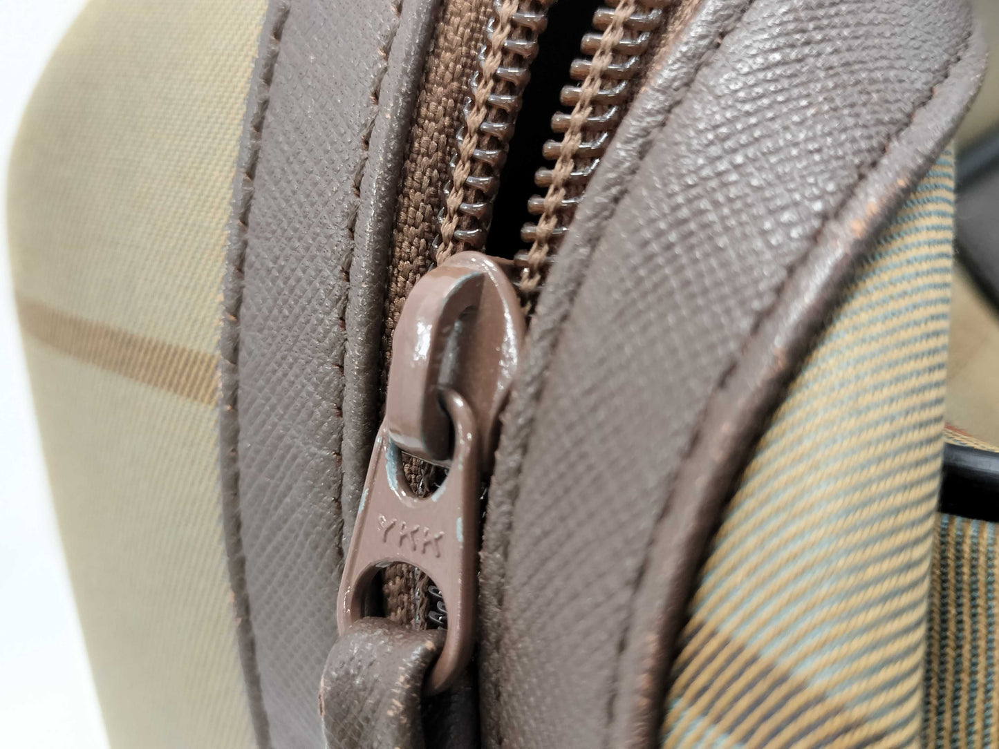 BURBERRY Nova Check Boston Bag