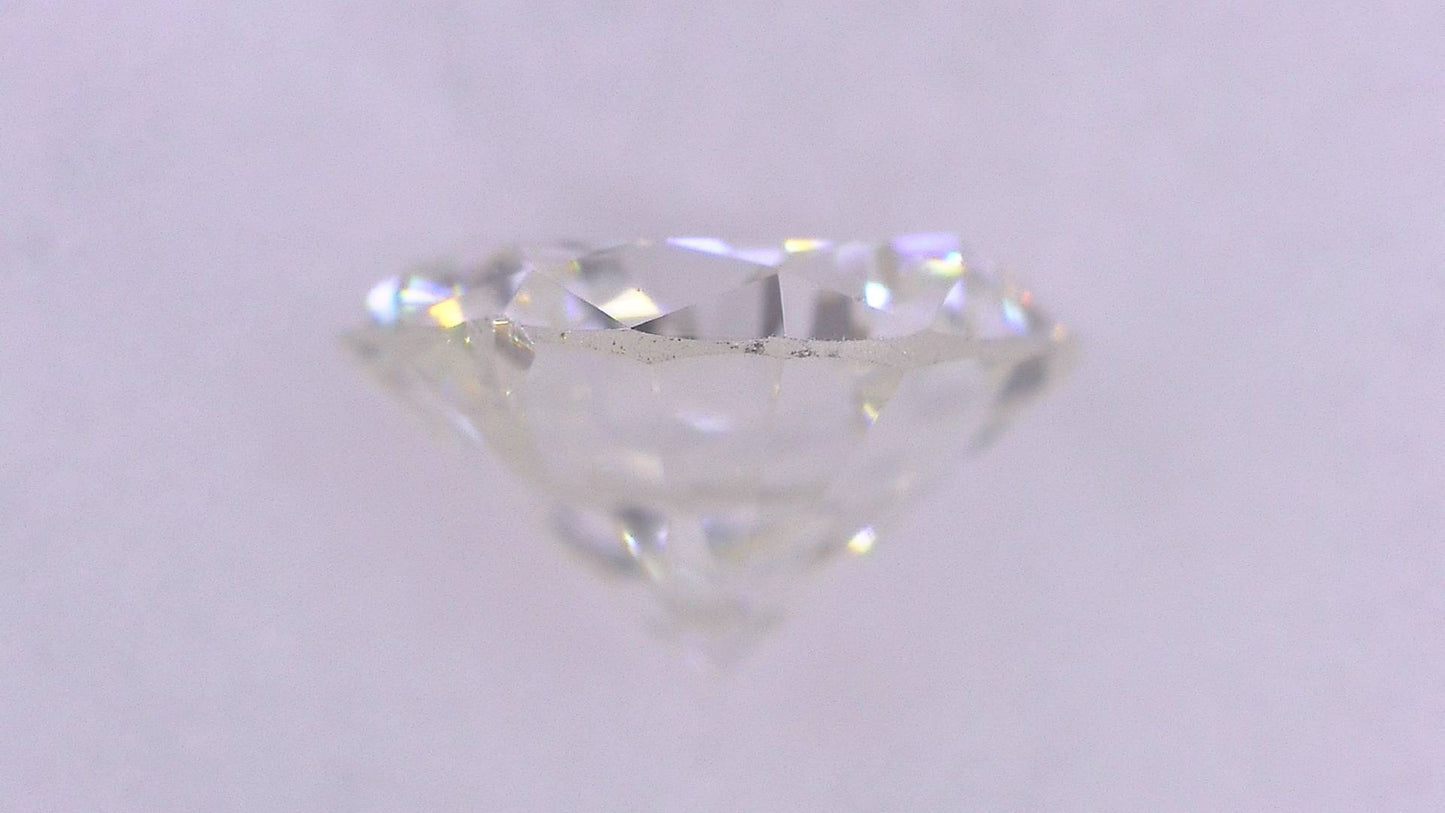 0.341ct J SI-1 GOOD/GD/FR NONE NATURAL 4.50-4.59X2.69mm Diamond Loose