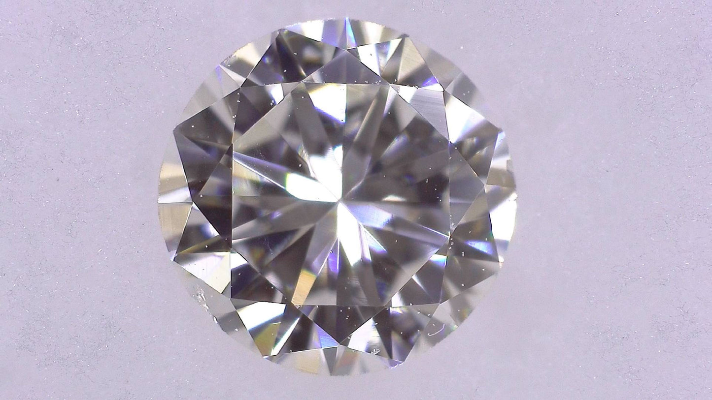 0.341ct J SI-1 GOOD/GD/FR NONE NATURAL 4.50-4.59X2.69mm Diamond Loose
