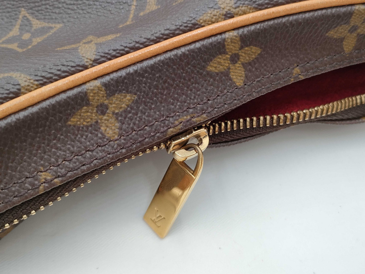 LOUIS VUITTON Monogram Croissant Shoulder Bag