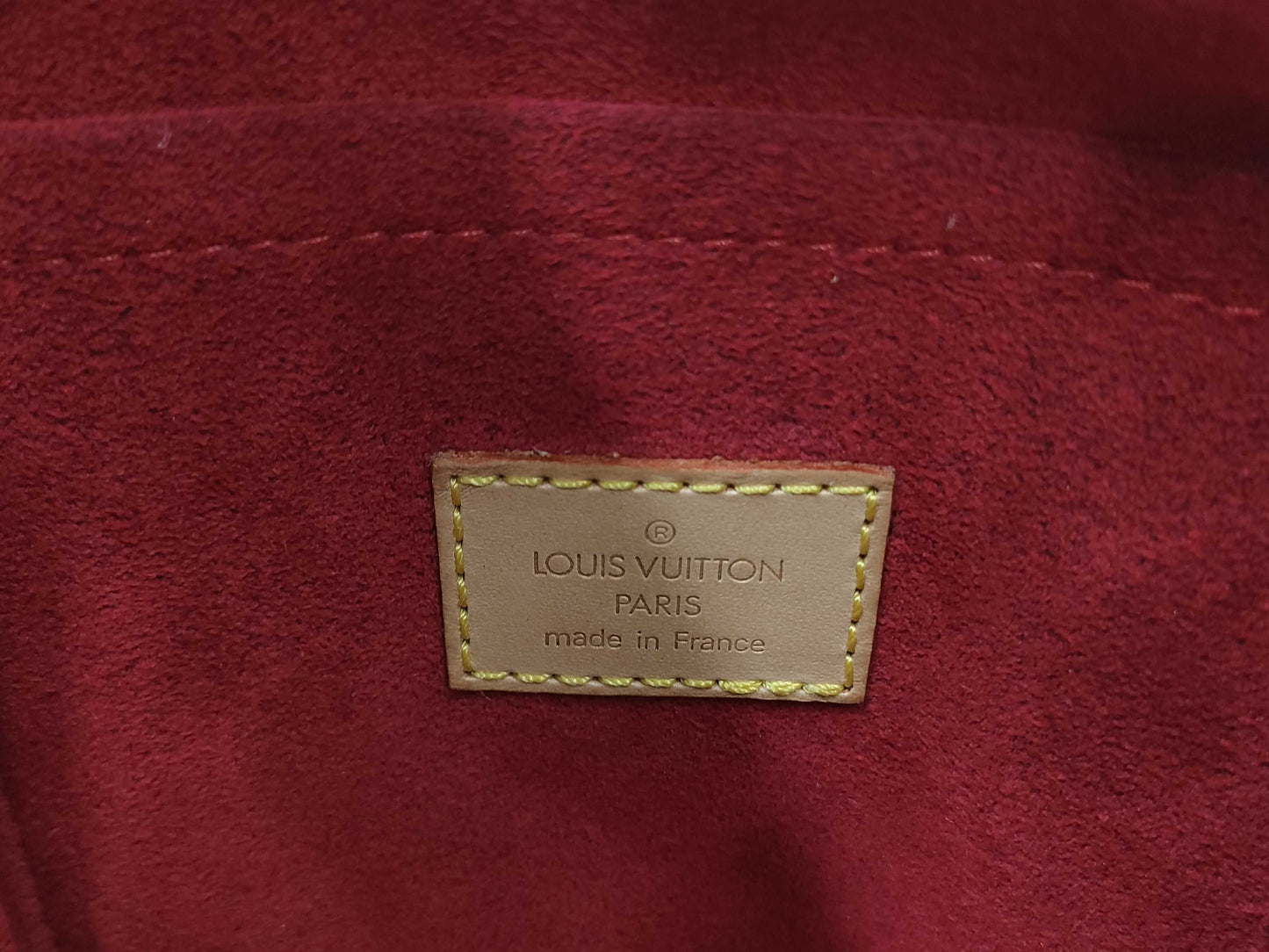 LOUIS VUITTON Monogram Croissant Shoulder Bag