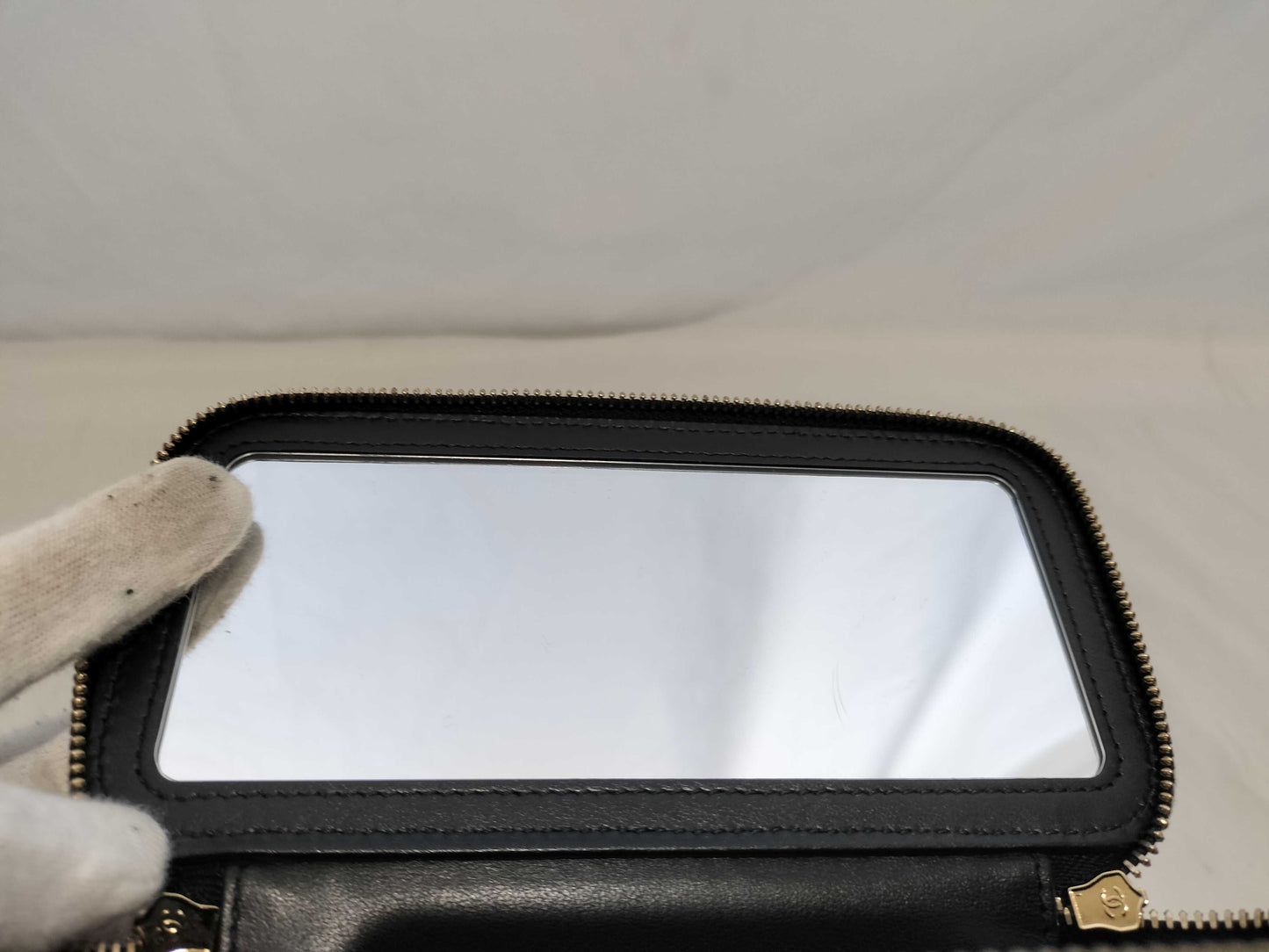 CHANEL Caviar Skin ap4404 Vanity Shoulder Bag