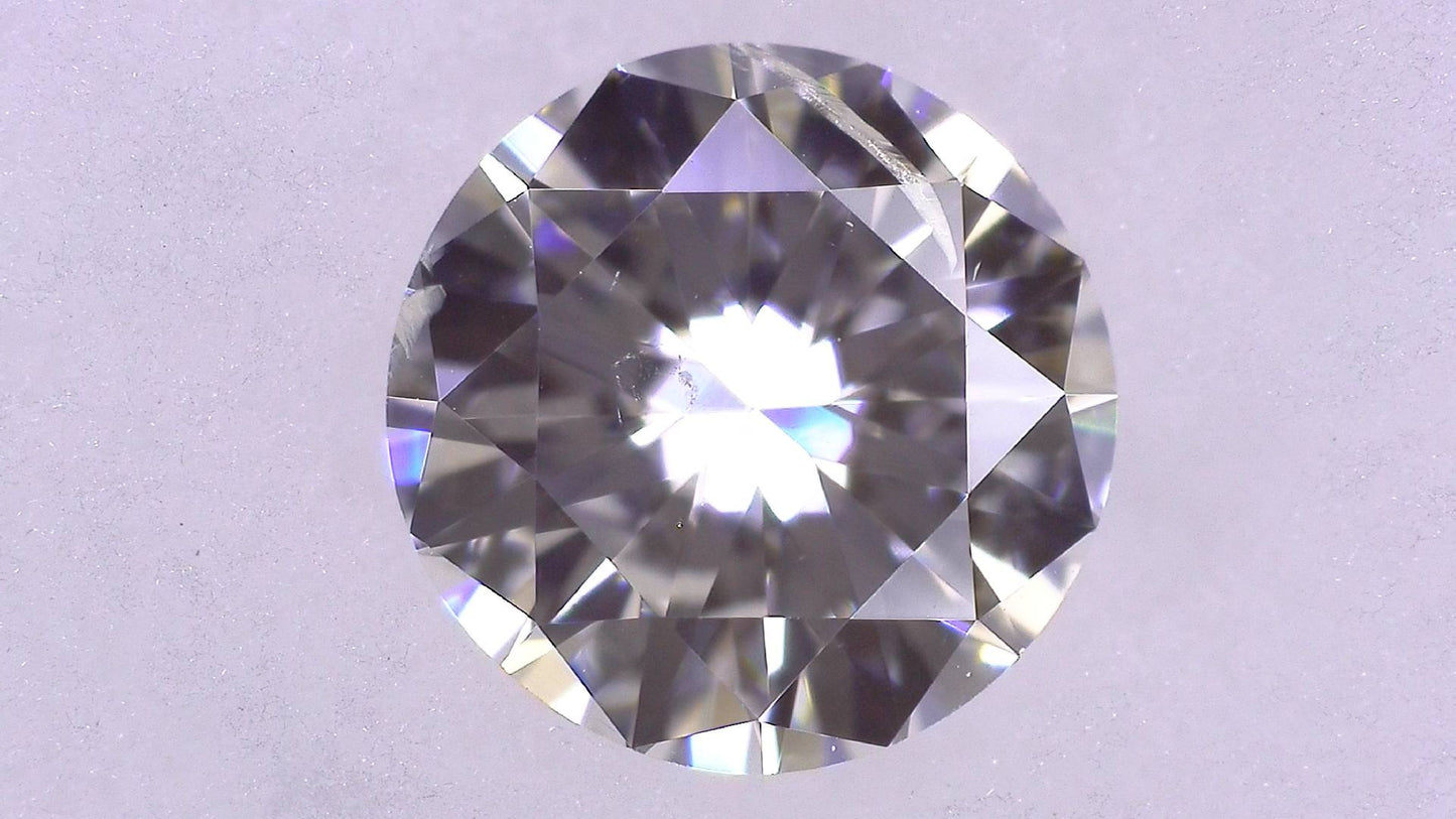 0.341ct I I-1 VERY GOOD/VG/GD STRONG BLUE NATURAL 4.54-4.61X2.66mm Diamond Loose