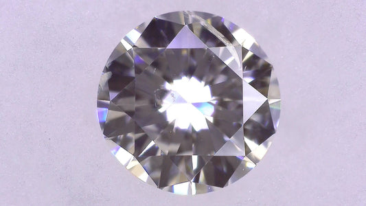 0.341ct I I-1 VERY GOOD/VG/GD STRONG BLUE NATURAL 4.54-4.61X2.66mm Diamond Loose