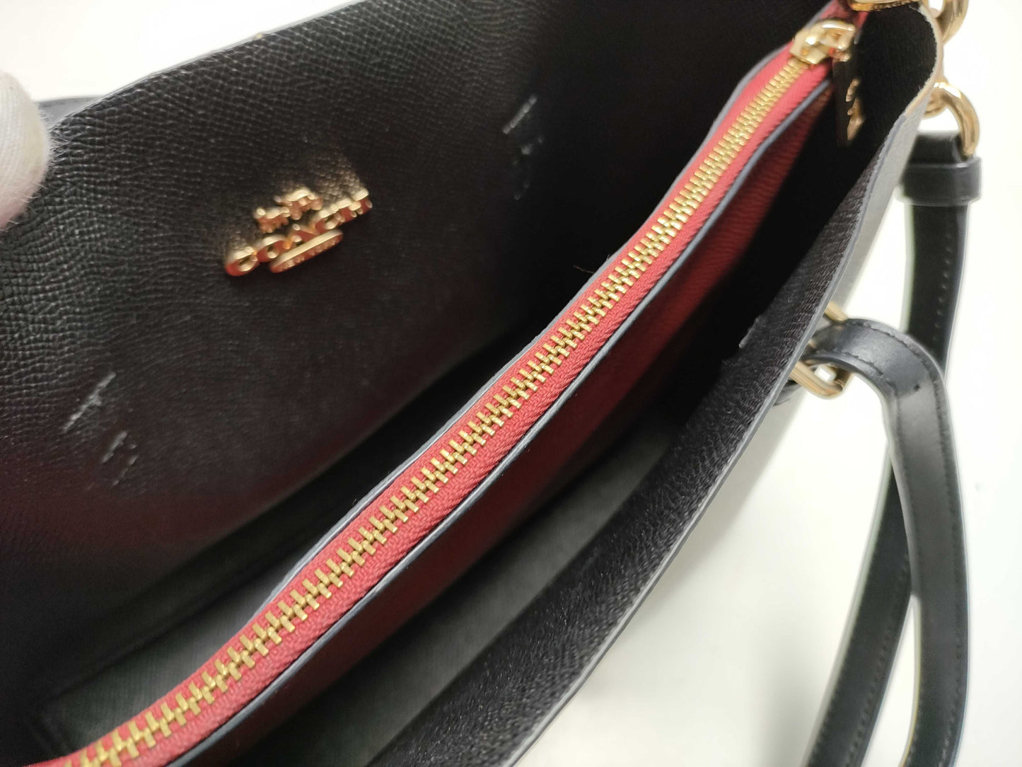 COACH Signature C4250 2-Way Shoulder Bag