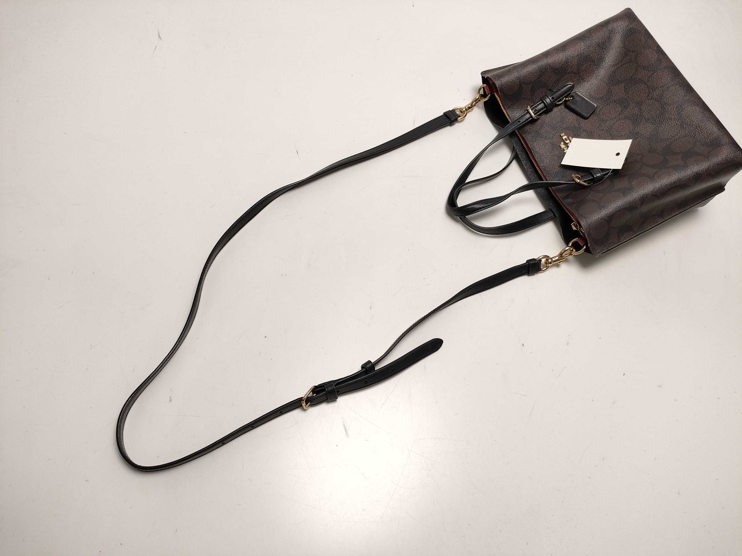 COACH Signature C4250 2-Way Shoulder Bag