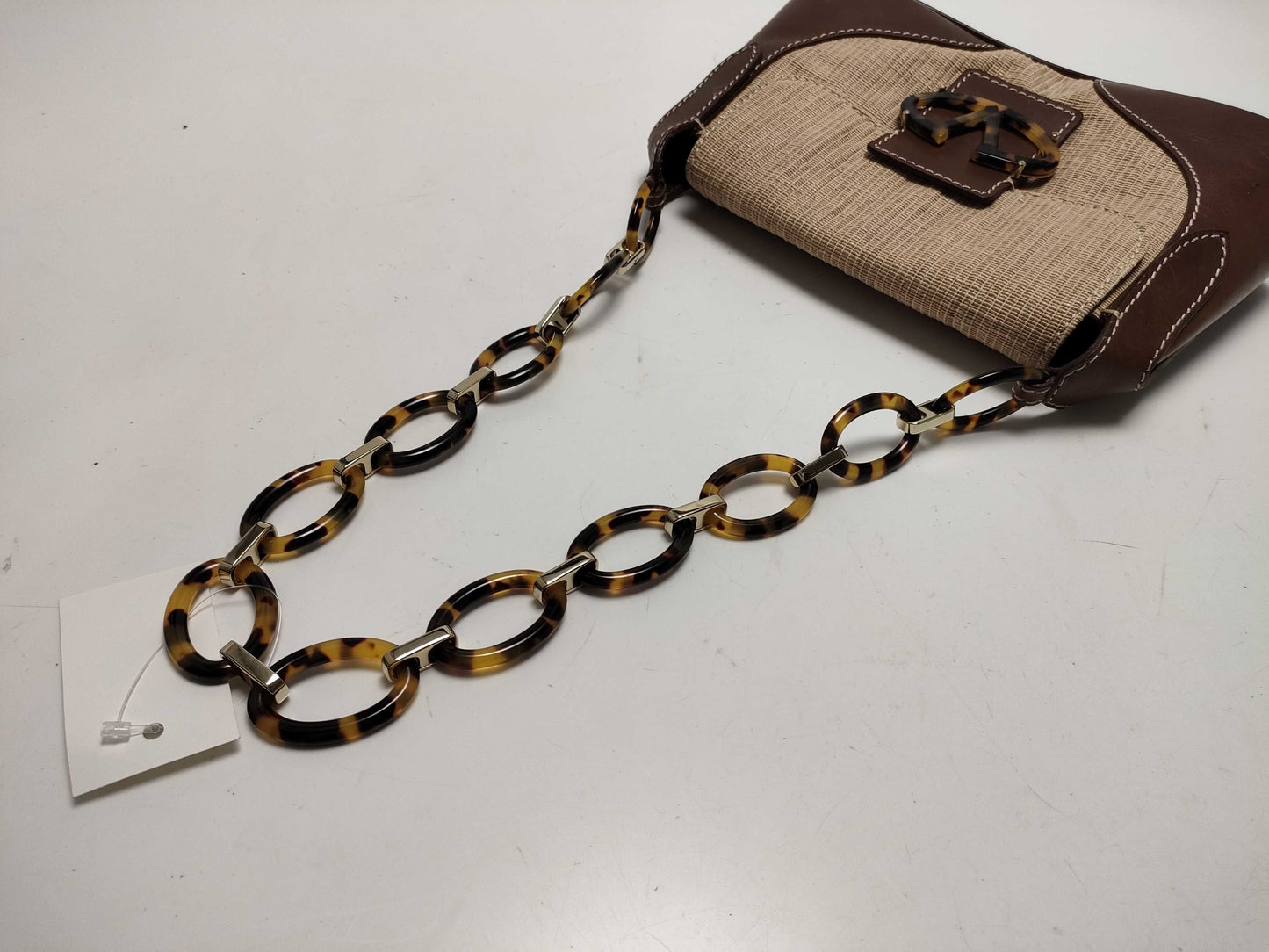 Valentino Garavani Plastic Chain Shoulder Bag