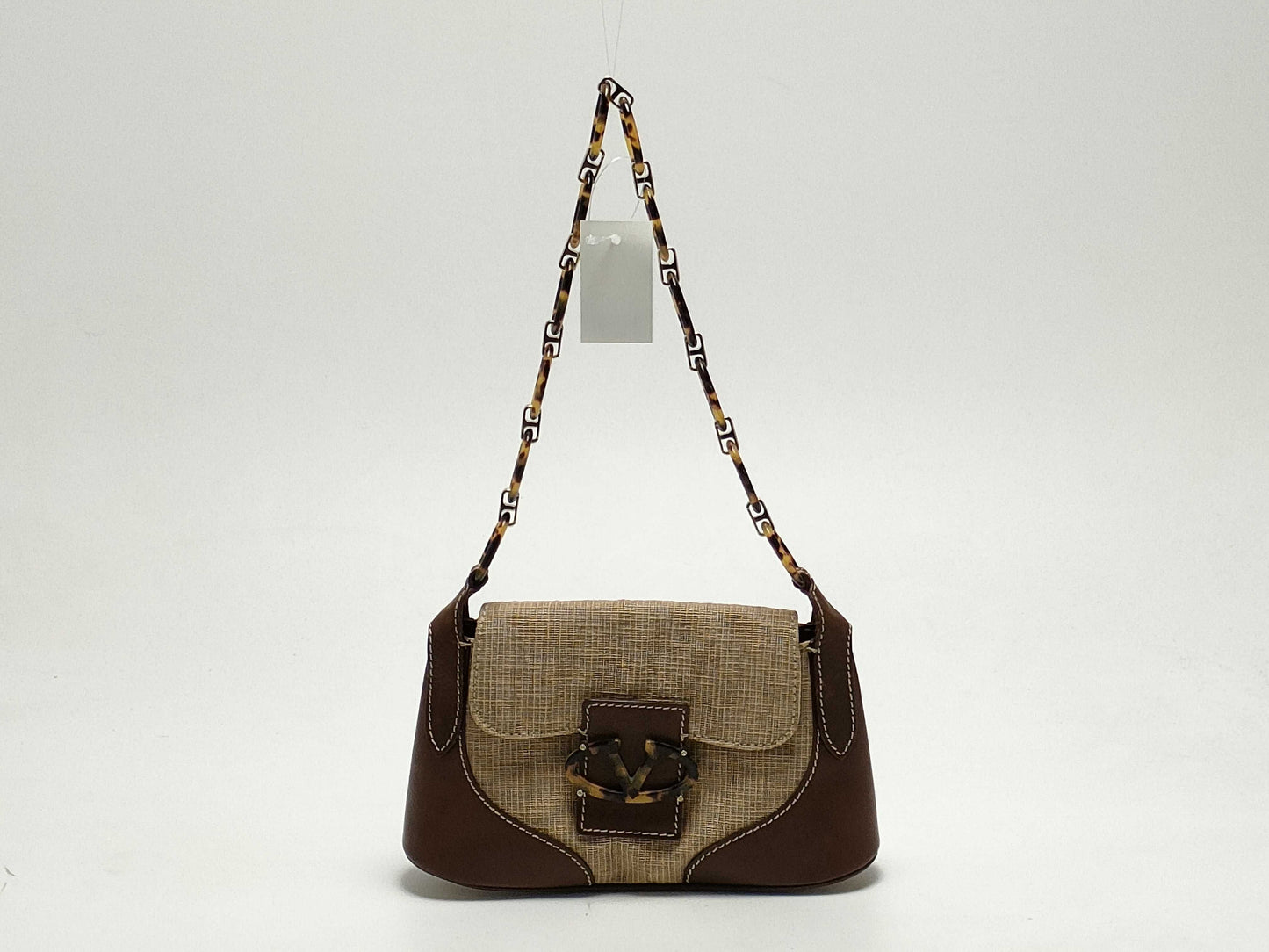 Valentino Garavani Plastic Chain Shoulder Bag
