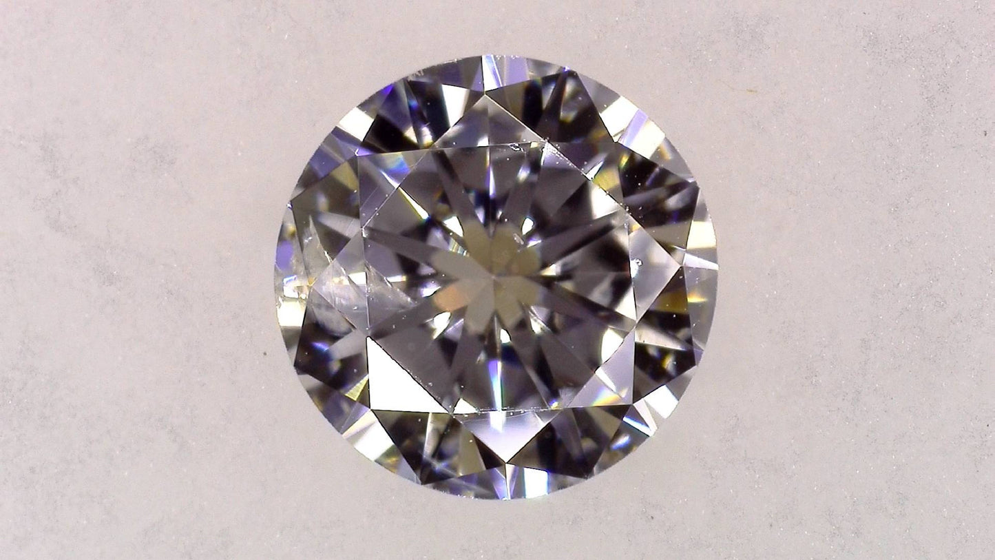 0.438ct G SI-2 GOOD/VG/GD NONE NATURAL 4.89-4.93X2.89mm Diamond Loose