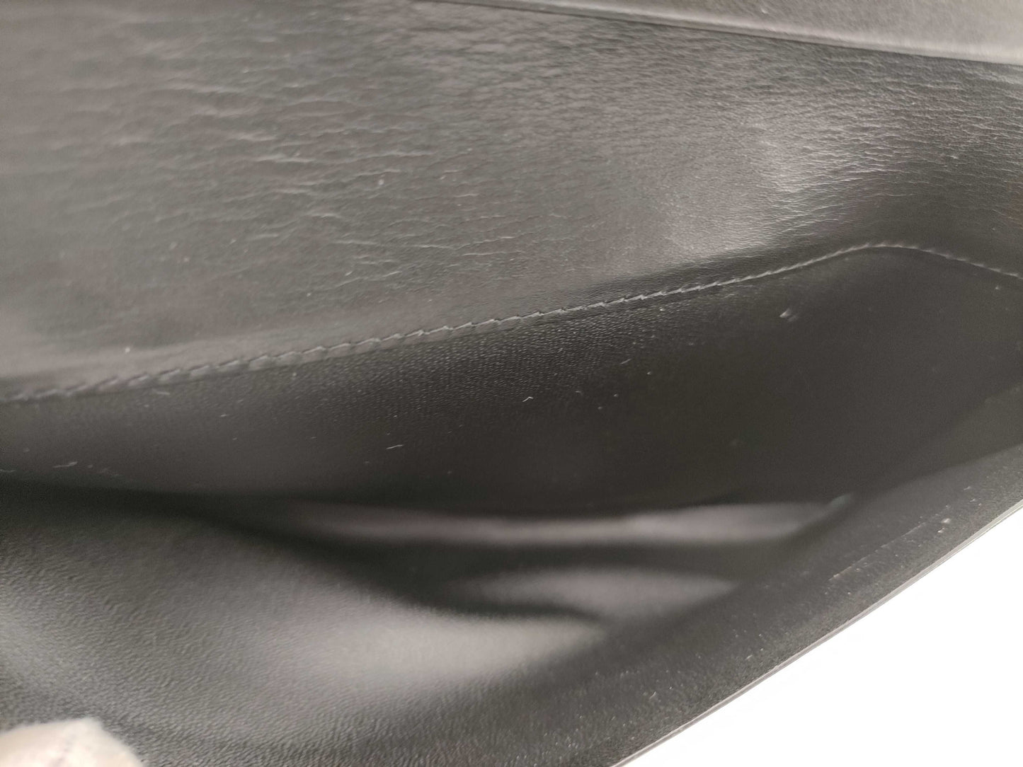 Yves Saint Laurent Long Wallet YSL Brown Leather Wallet