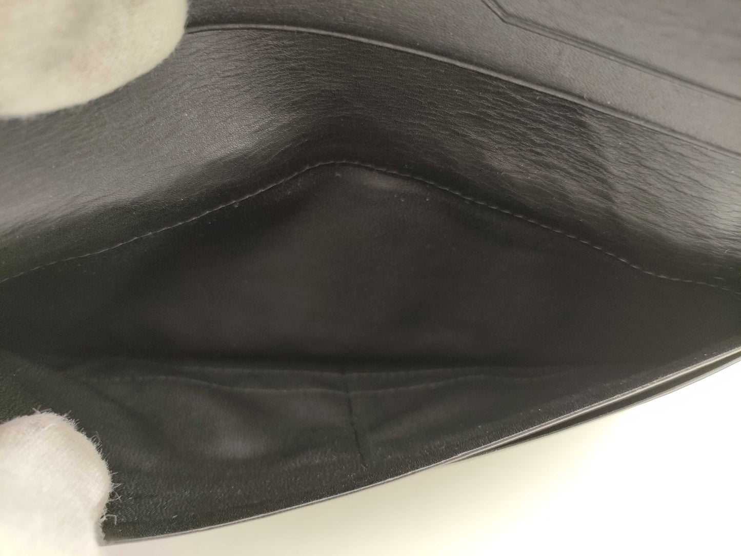 Yves Saint Laurent Long Wallet YSL Brown Leather Wallet