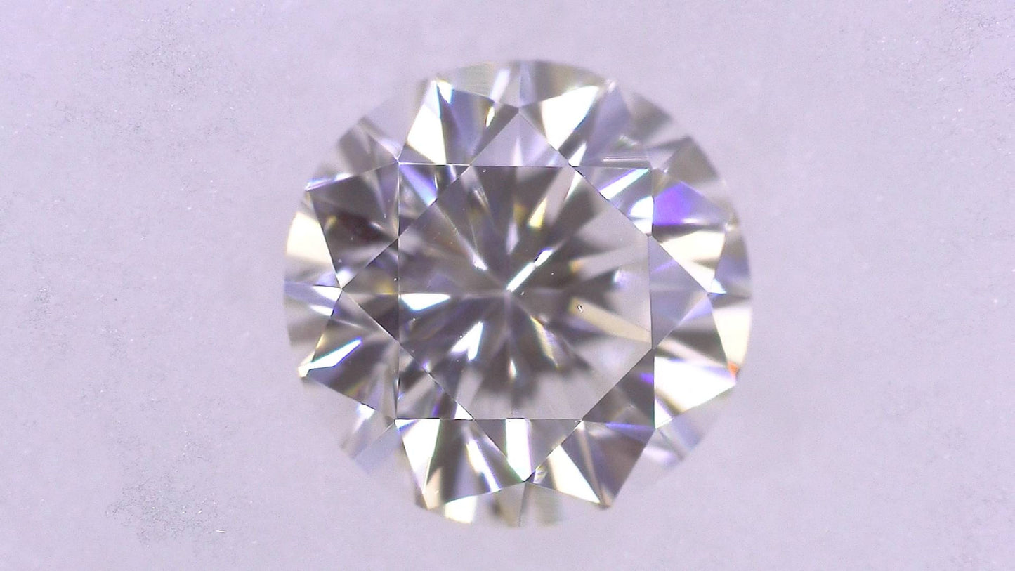 0.333ct F VVS-2 GOOD/GD/GD NONE NATURAL 4.37-4.42X2.82mm Diamond Loose