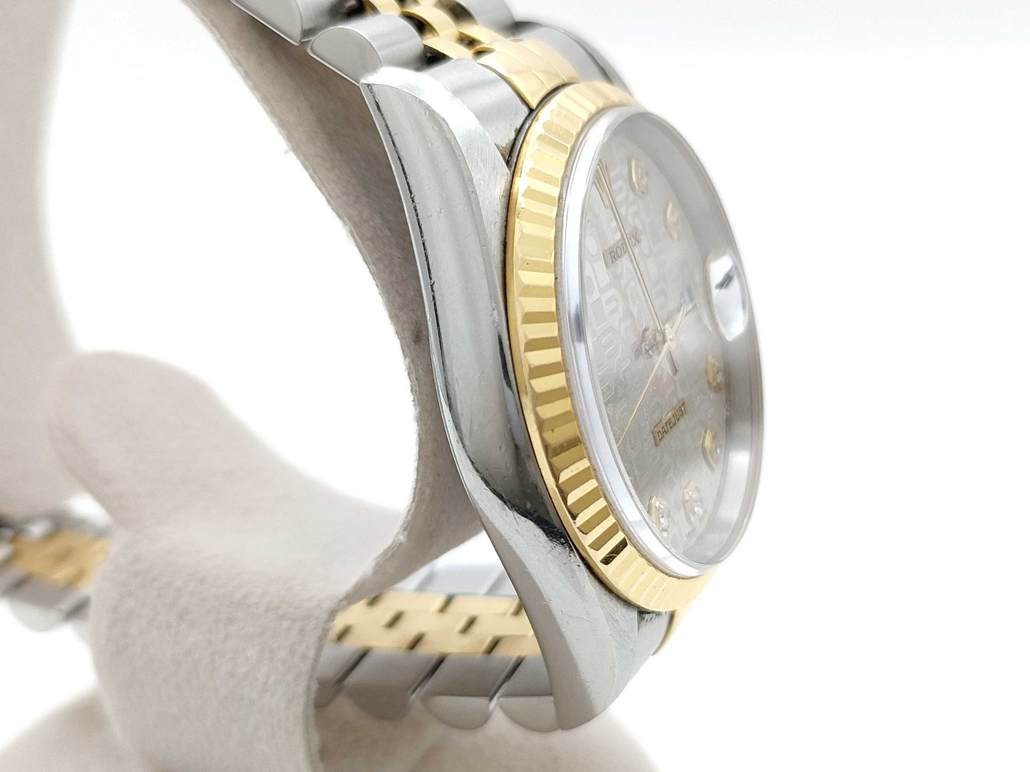 ROLEX 16233G U574920 Silver Horicon Boys' Watch