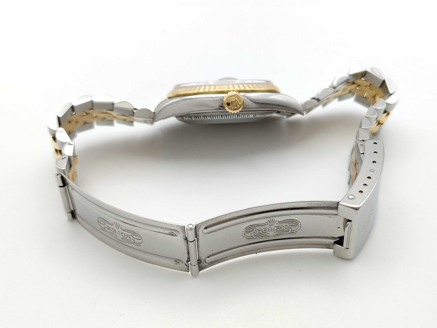 ROLEX 16233G U574920 Silver Horicon Boys' Watch