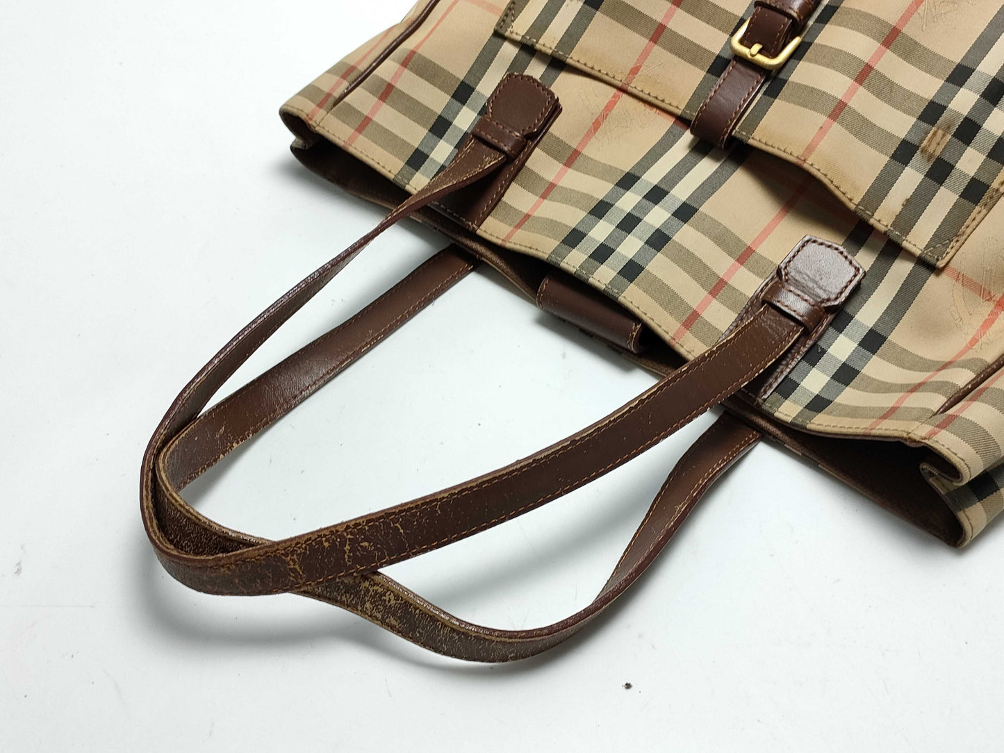 BURBERRY Nova Check/BALLY Canvas Print Bag*2 Tote Bag