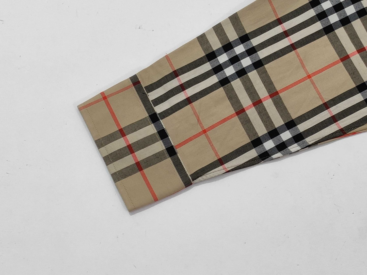 BURBERRY Check Pattern Shirt
