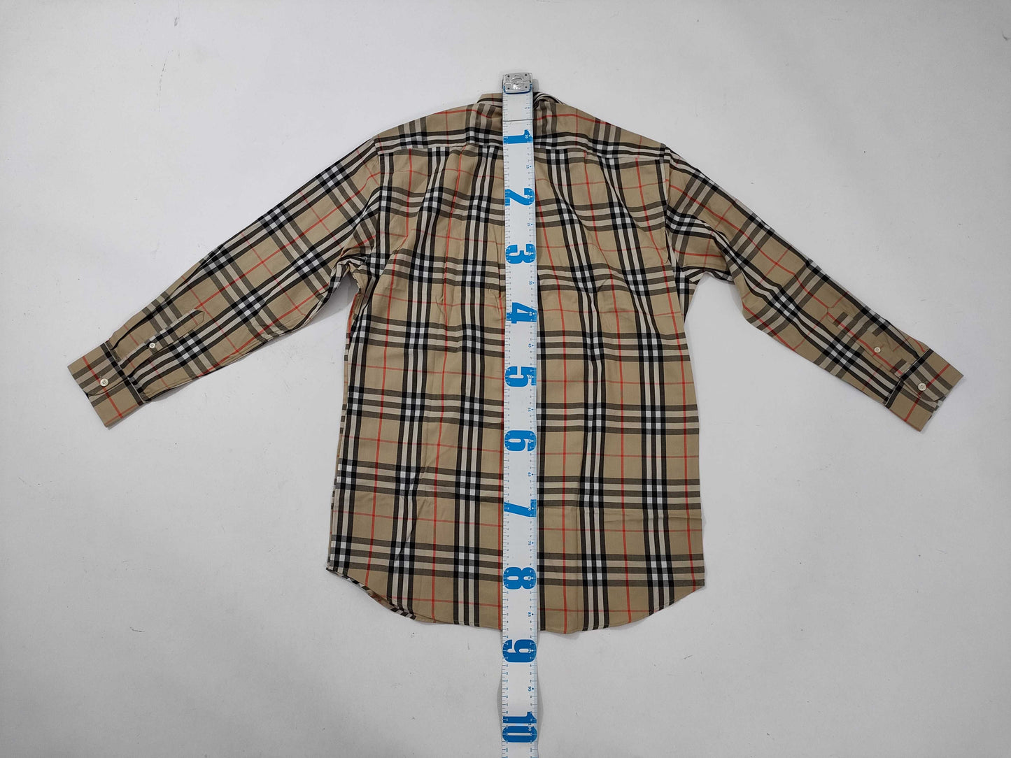 BURBERRY Check Pattern Shirt