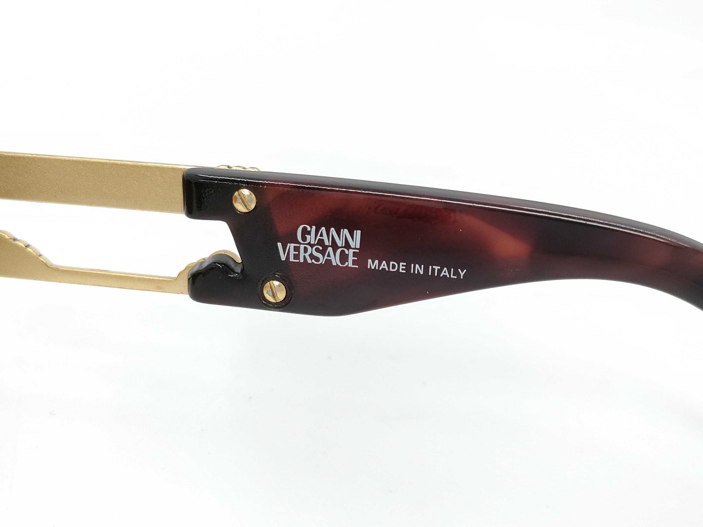 VERSACE Medusa Vintage MOD.S75 Black x Gold Sunglasses