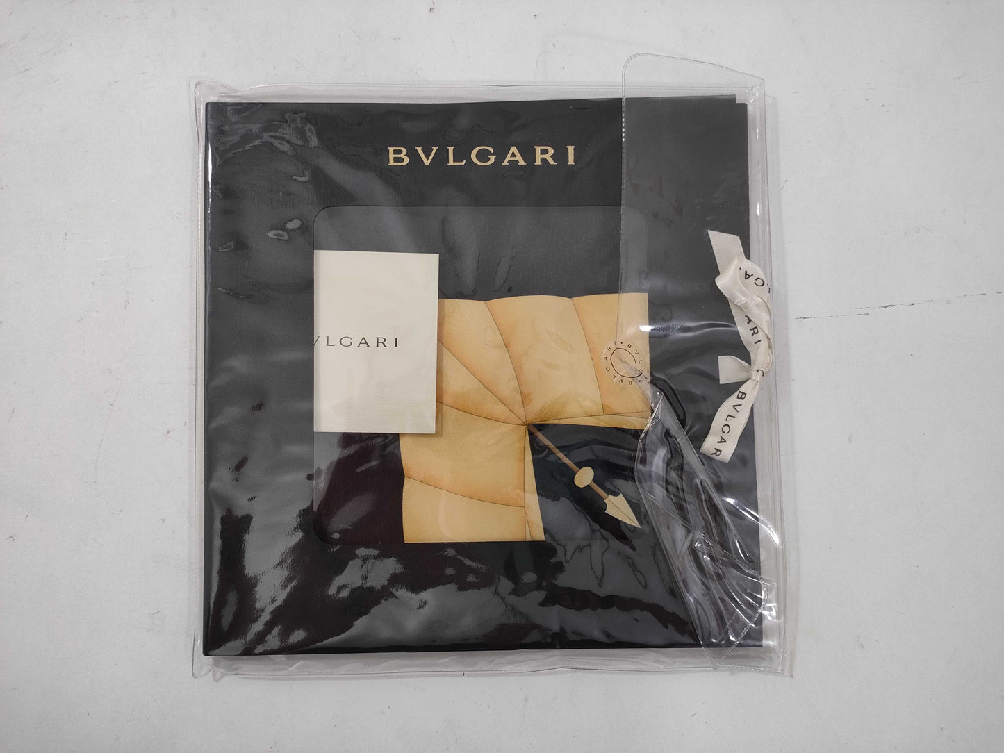 BVLGARI Retro Design Silk Scarf