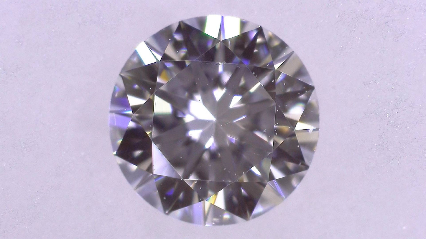 0.349ct E VVS-2 VERY GOOD/VG/VG NONE NATURAL 4.59-4.62X2.72mm Diamond Loose