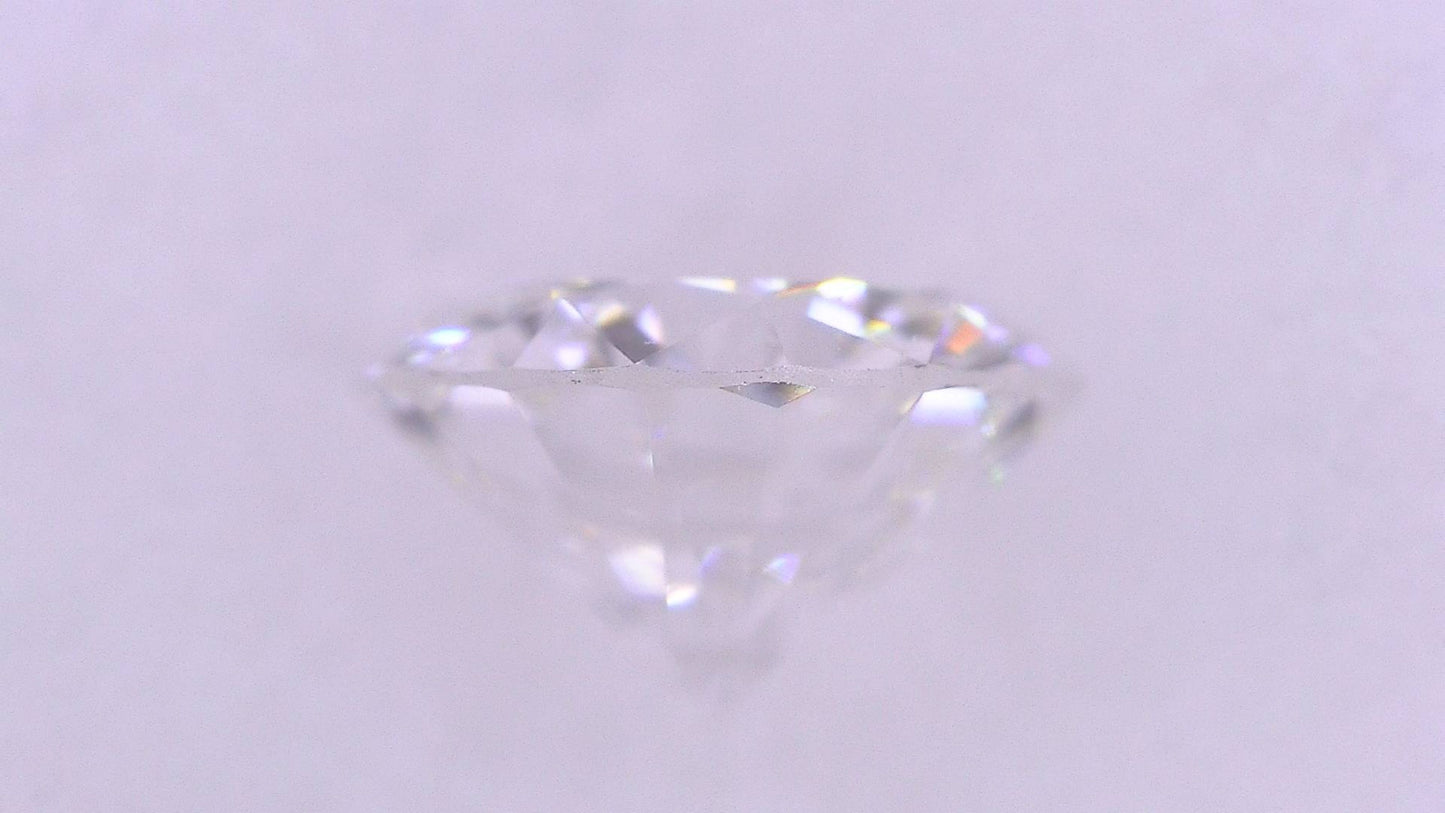 0.349ct E VVS-2 VERY GOOD/VG/VG NONE NATURAL 4.59-4.62X2.72mm Diamond Loose