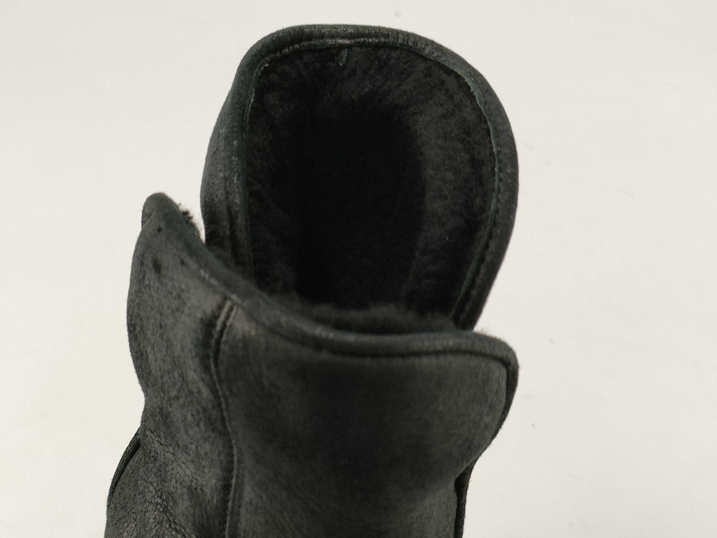 CHANEL Coco Black Fur Other Shoes