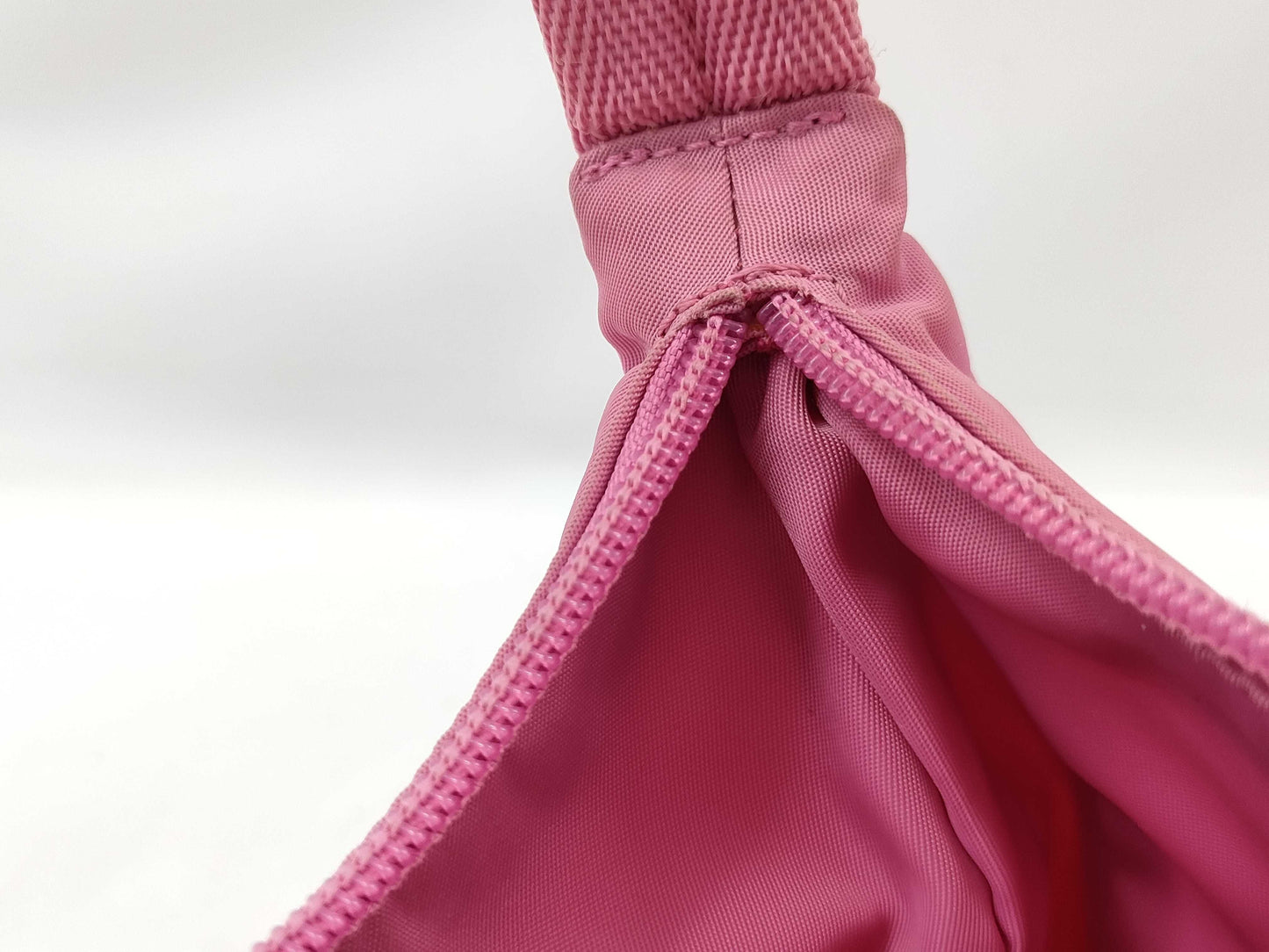 PRADA Nylon Mini Handbag Pink Handbag