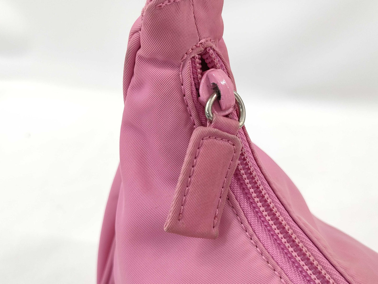 PRADA Nylon Mini Handbag Pink Handbag